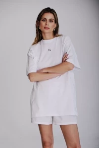 Tank top and Shorts white