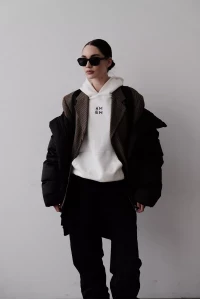 Тройка: Чёрная юбка и пиджак, белая рубашка